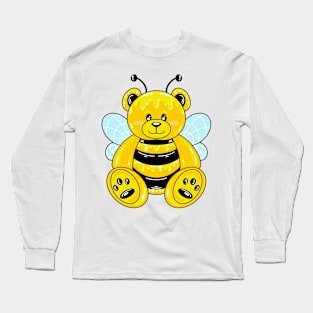 Bee bear Long Sleeve T-Shirt